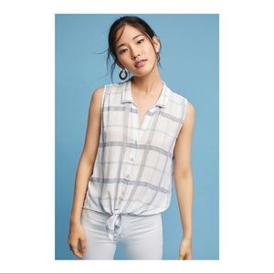 Cloth & Stone | Tie-Front Buttondown Sz M